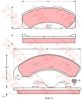 TRW GDB4048 Brake Pad Set, disc brake